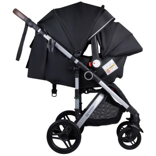 Детская прогулочная коляска Farfello Bino Angel Comfort черный