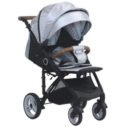 Детская прогулочная коляска Farfello Bino Angel Comfort серебристый