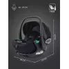 Автокресло Rant Evomax (40-87см) Black