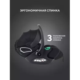 Автокресло Rant Evomax (40-87см) Black