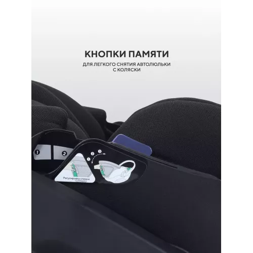 Автокресло Rant Aster Zero (40-87см) Black