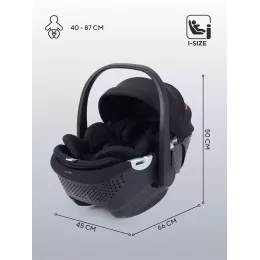 Автокресло Rant Aster Zero (40-87см) Black