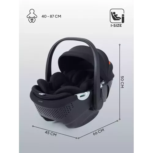 Автокресло Rant Aster Zero (40-87см) Black