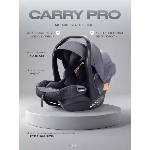 Автокресло Rant Carry Pro (40-87 см) Graphite