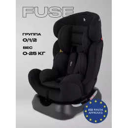 Автокресло Rant Basic Fuse 0/1/2 (0-25 кг) Black