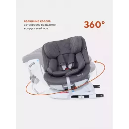 Автокресло Rant Nitro isofix 0/1/2/3 (0-36 кг) Grey