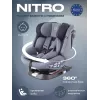 Автокресло Rant Nitro isofix 0/1/2/3 (0-36 кг) Grey/Black