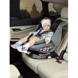 Автокресло Rant Nitro isofix 0/1/2/3 (0-36 кг) Grey/Black