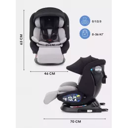 Автокресло Rant Nitro Plus isofix группа 0/1/2/3 (0-36 кг) Beige