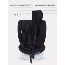 Автокресло Rant Drive Isofix 0/1/2/3 (0-36 кг) Black