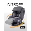 Автокресло Rant Nitro Plus isofix группа 0/1/2/3 (0-36 кг) Grey