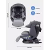 Автокресло Rant Nitro Plus isofix группа 0/1/2/3 (0-36 кг) Grey