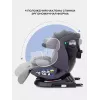 Автокресло Rant Nitro Plus isofix группа 0/1/2/3 (0-36 кг) Grey