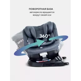 Автокресло Rant Nitro new isofix группа 0/1/2/3 (0-36 кг) Grey