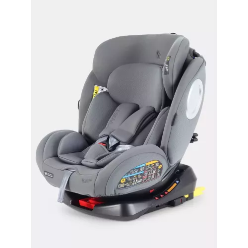 Автокресло Rant Basic Twist Next isofix группа 0+/1/2/3 (0-36 кг) Grey