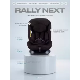 Автокресло Rant Basic Rally Next группа 0+/1/2/3 (0-36 кг) Choco