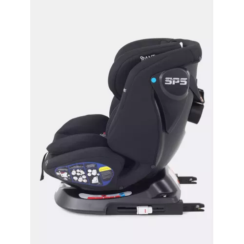 Автокресло Rant Nitro isofix 0/1/2/3 (0-36 кг) Black