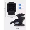 Автокресло Rant Nitro Plus isofix группа 0/1/2/3 (0-36 кг) Black