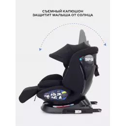 Автокресло Rant Nitro Plus isofix группа 0/1/2/3 (0-36 кг) Black
