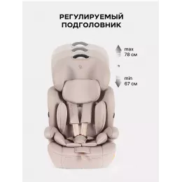 Автокресло Rant Basic Spark Next Isofix группа 1/2/3 (9-36 кг) Beige