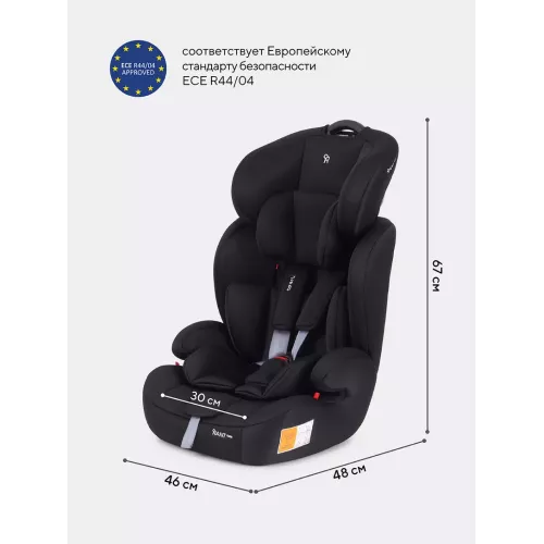 Автокресло Rant Basic Spark 1/2/3 (9-36 кг) Black
