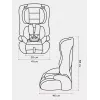 Автокресло Rant Basic Mile 1/2/3 (9-36 кг) Black