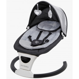 Детские электрокачели AmaroBaby Teddy Swing черный