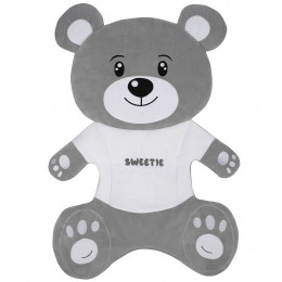 Детские электрокачели Indigo Teddy розовый