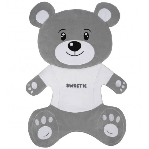 Детские электрокачели Indigo Teddy розовый