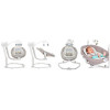 Электронные качели Joie Serina Swivel GTD Elephant Duo