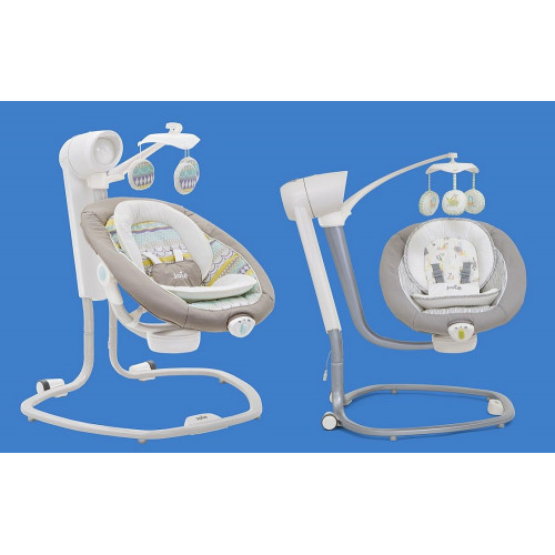 Электронные качели Joie Serina Swivel GTD Elephant Duo