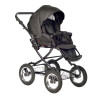 Коляска BARBARA 2в1 Classic (Indigo) (Ba 05 (т.серый))