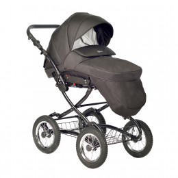 Коляска BARBARA 2в1 Classic (Indigo) (Ba 06 (черный))