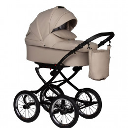 Коляска TESSA ECO Plus 14" (Jovola) (Te 02 (св.бежевая кожа))