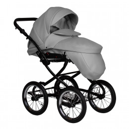 Коляска TESSA ECO Plus 14" (Jovola) (Te 04 (св.серая кожа))