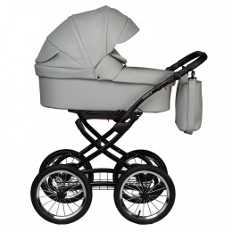 Коляска TESSA ECO Plus 14" (Jovola) (Te 04 (св.серая кожа))