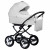 Коляска BARBARA ECO Classic 2в1 (Indigo) (Be 05 (белая кожа))
