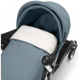 Коляска для новорожденных Stokke YOYO3 Newborn Pack 0+ рама чёрная Black Aqua