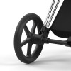 Коляска для новорожденных Cybex Priam IV Chrome Brown Leaf Green