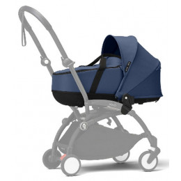 Коляска для новорожденных Stokke YOYO3 Newborn Shell 0+ рама чёрная Black Navy Blue