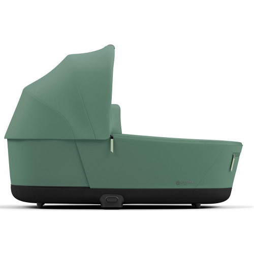 Коляска для новорожденных Cybex Priam IV Chrome Brown Leaf Green