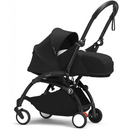 Коляска для новорожденных Stokke YOYO3 Newborn Pack 0+ рама чёрная Black Black
