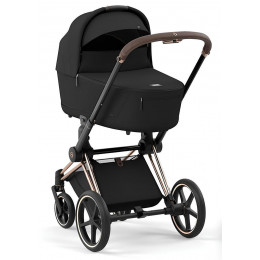 Коляска для новорожденных Cybex Priam IV Rosegold Sepia Black