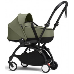 Коляска для новорожденных Stokke YOYO3 Newborn Shell 0+ рама чёрная Black Olive