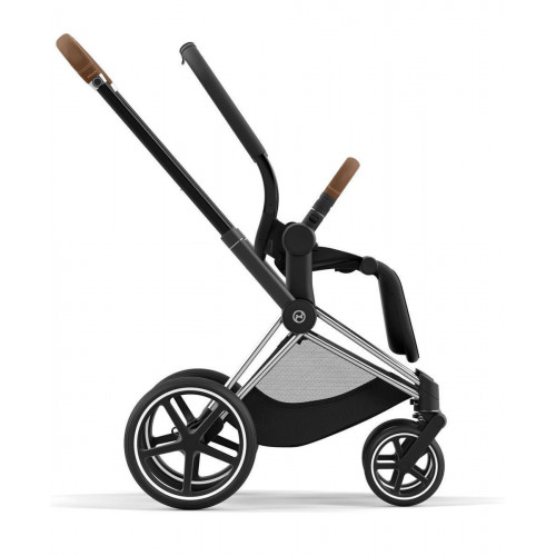 Коляска для новорожденных Cybex Priam IV Chrome Brown Mountain Blue