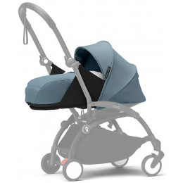Коляска для новорожденных Stokke YOYO3 Newborn Pack 0+ рама белая White Aqua