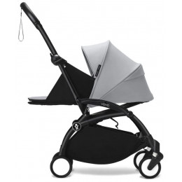 Коляска для новорожденных Stokke YOYO3 Newborn Pack 0+ рама чёрная Black Stone