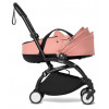Коляска для новорожденных Stokke YOYO3 Newborn Shell 0+ рама чёрная Black Ginger