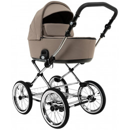 Детская коляска люлька Roan Bass Next Classic d14 2.0 1 в 1 BSNC/100/1 Hazel/Black/руч.Black