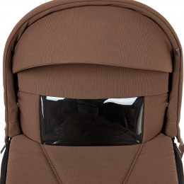 Детская коляска люлька Roan Bass Next Classic d14 2.0 1 в 1 BSNC/101/1 Mocha Mousse/Black/руч.Cappuccino